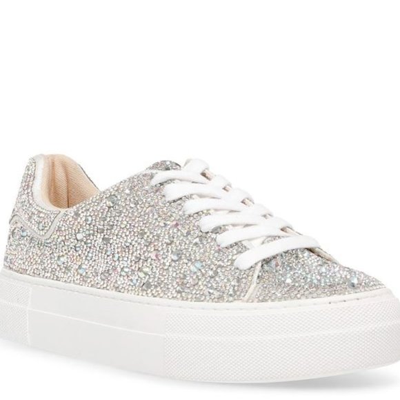 Betsey Johnson Shoes - New Betsey Johnson Sidny Highwall Bling Platform Sneaker Size 8.5